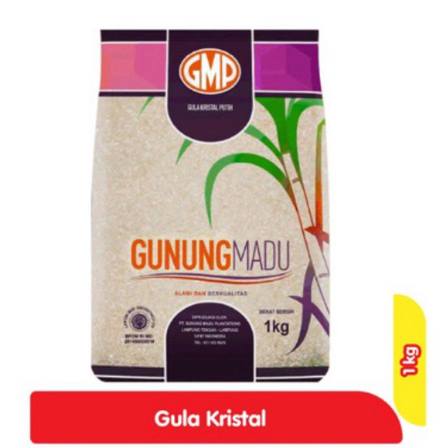 

GMP Gula Pasir kristal Putih 1kg