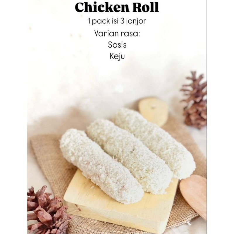 

Chicken Roll Sosis isi 3