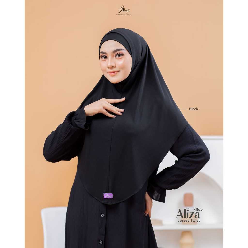 Aliza hijab Arrafi instan non pet
