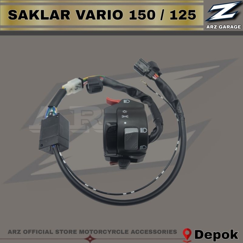 SAKLAR KIRI OLD VIXION PNP VARIO 125 - VARIO 150 - VARIO 160 - GSX ORIGINAL + D2 LASER MINI LASER