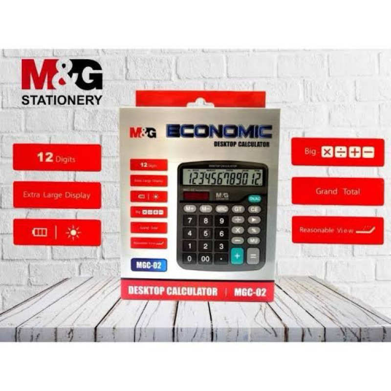 

M&G Calculator 12 digit / kalkulator