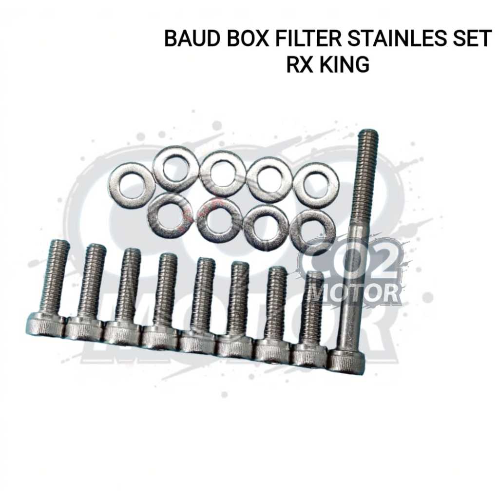 Baut Box Filter RX KING SET Tutup Filter