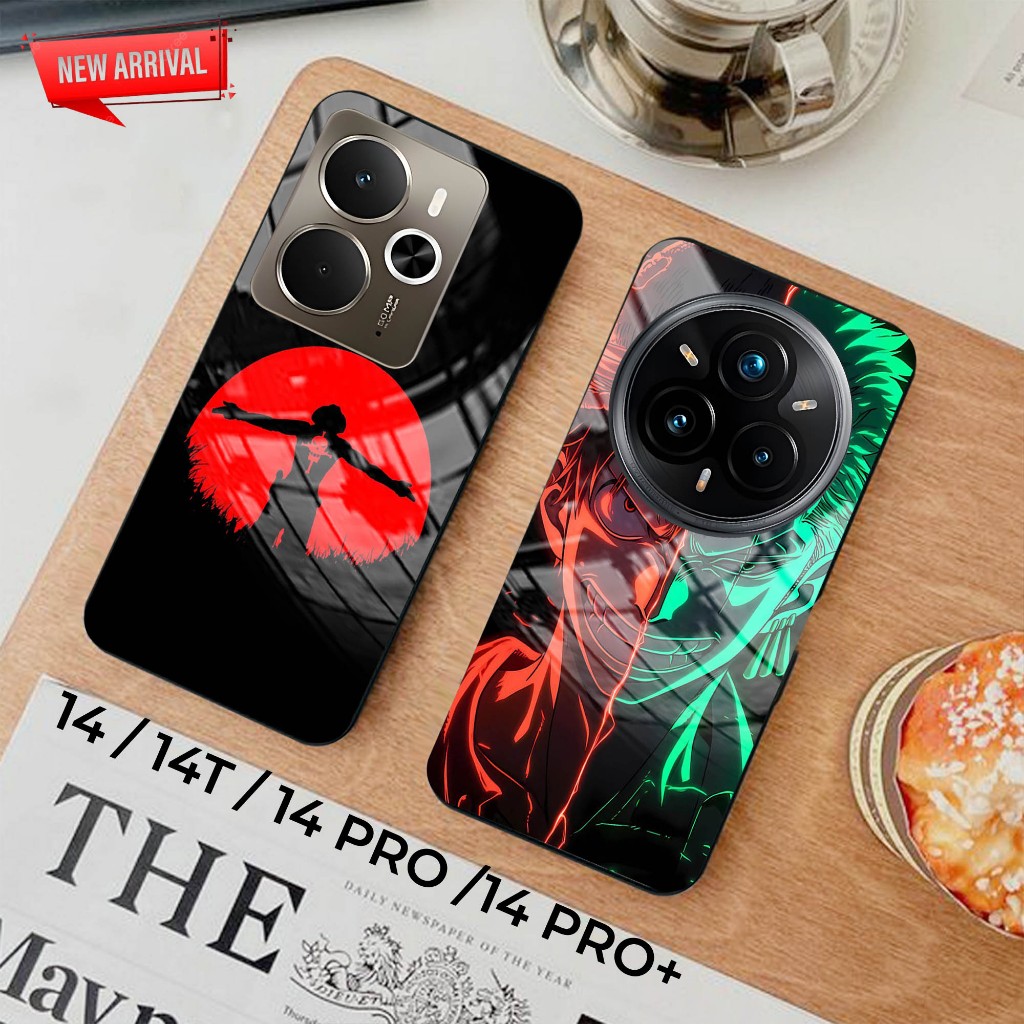 Case Kaca For REALME 14, 14T, 14 PRO & 14 PRO+ [RK208] rumahkesing