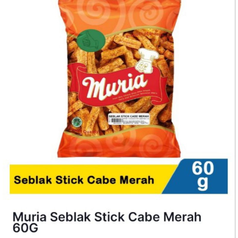 

muria seblak stick cabe merah 60g