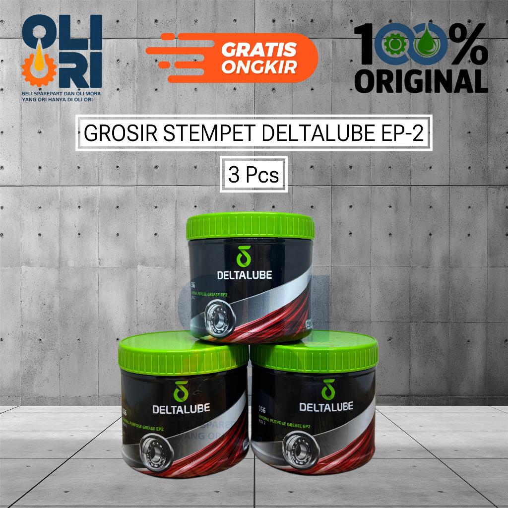 GROSIR Stempet Pelumas Grease Deltalube Stempet EP2 Grease 0.5kg Original