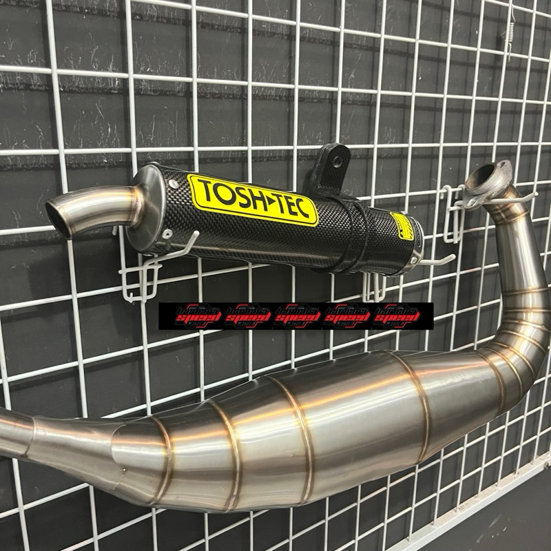 KNALPOT HONDA NSR 150 R NSR 150 RR NSR 150 SP TOSHTEC KARBON KEVRAL ASLI