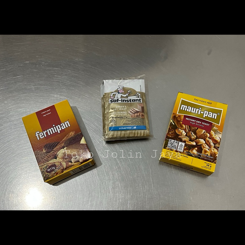 

4 sachet ragi instan / instant yeast