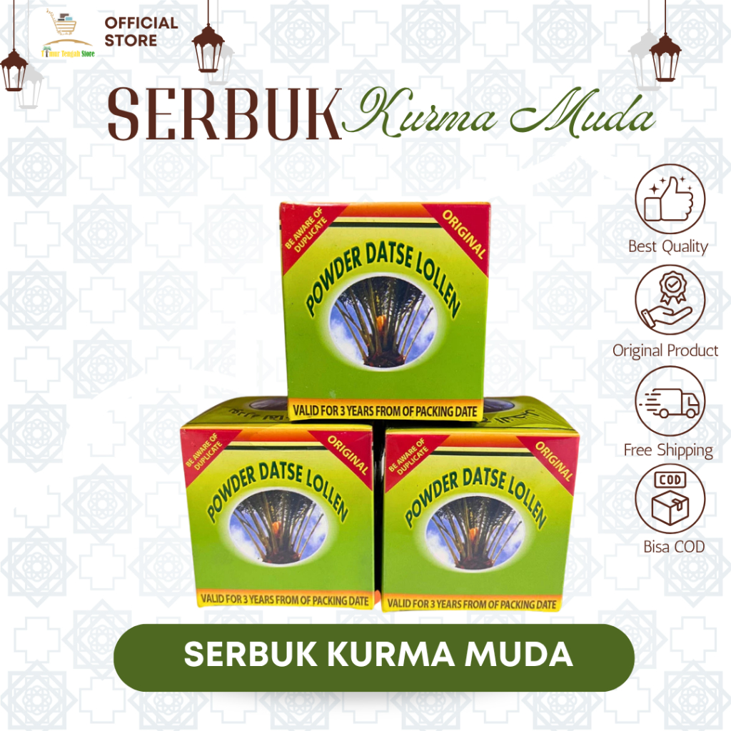 

Serbuk Kurma Muda Datse Lolen | Herbal Promil