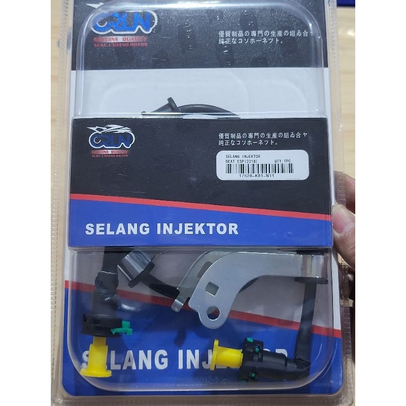 SELANG INJEKTOR BEAT ESP 2018 ( 17528-K81-N11 ) / SELANG BENSIN INJEKSI BEAT ESP 2018 ( K81 )