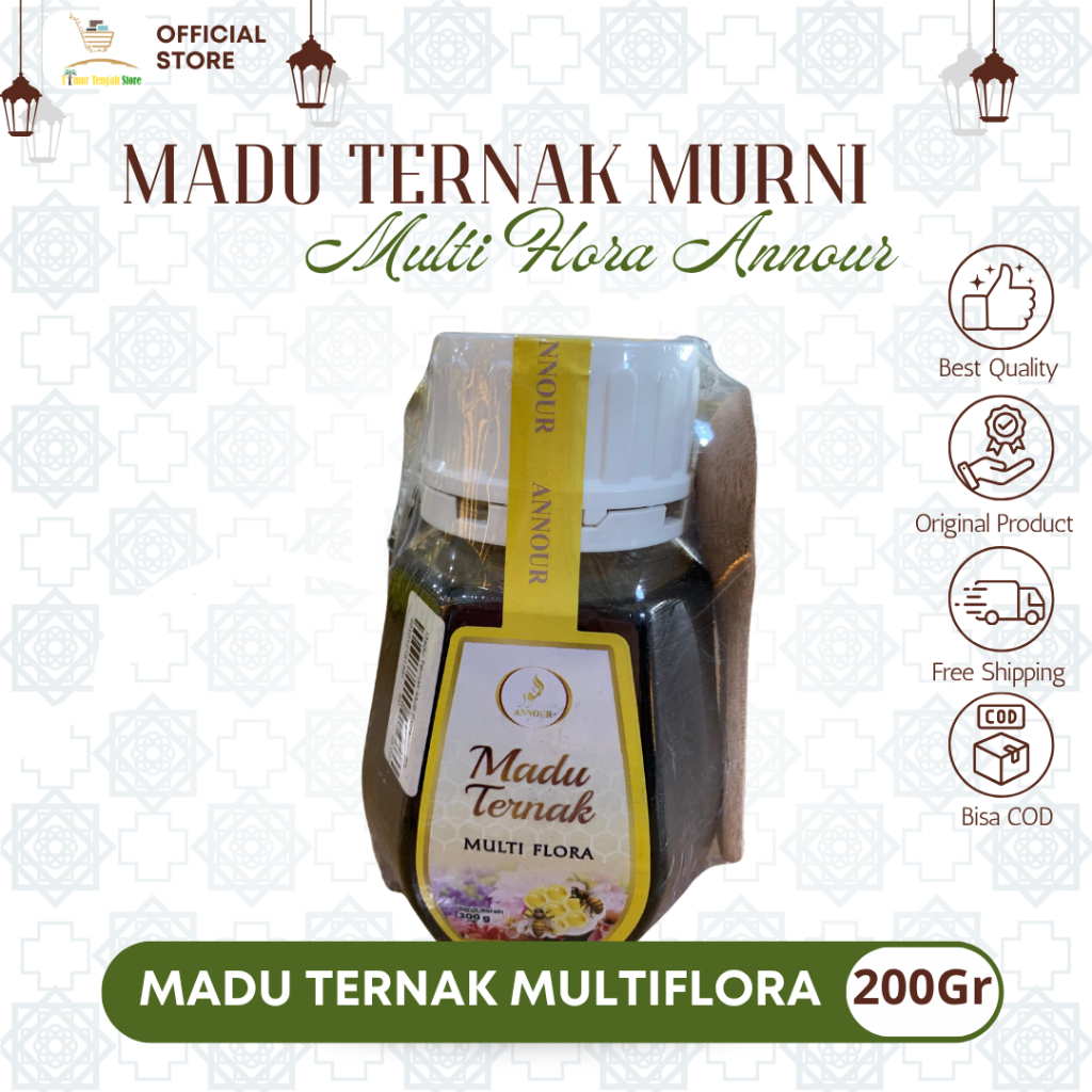 

Madu Ternak Murni Multi Flora Annour