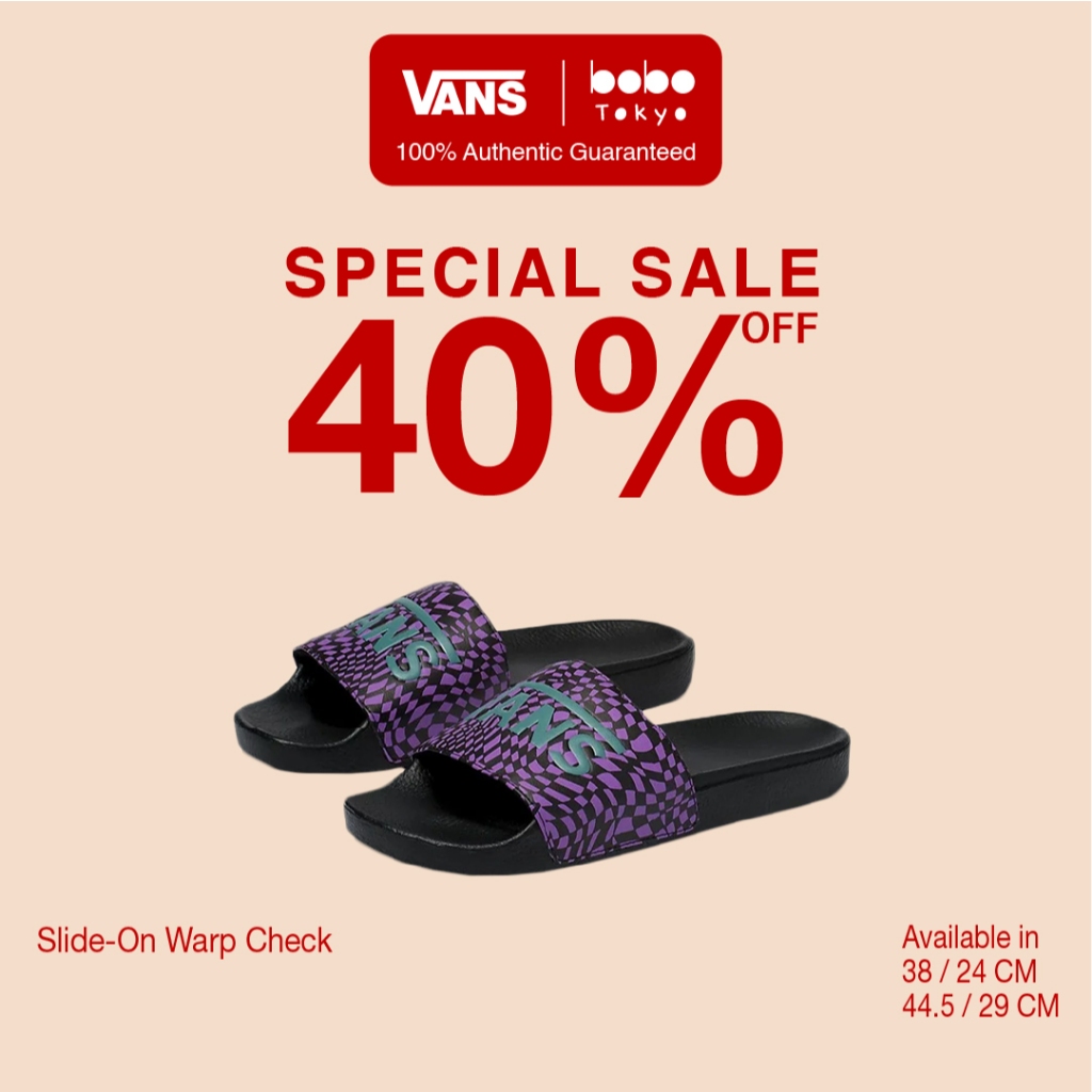 VANS ORIGINAL - Slide-On Warp Check