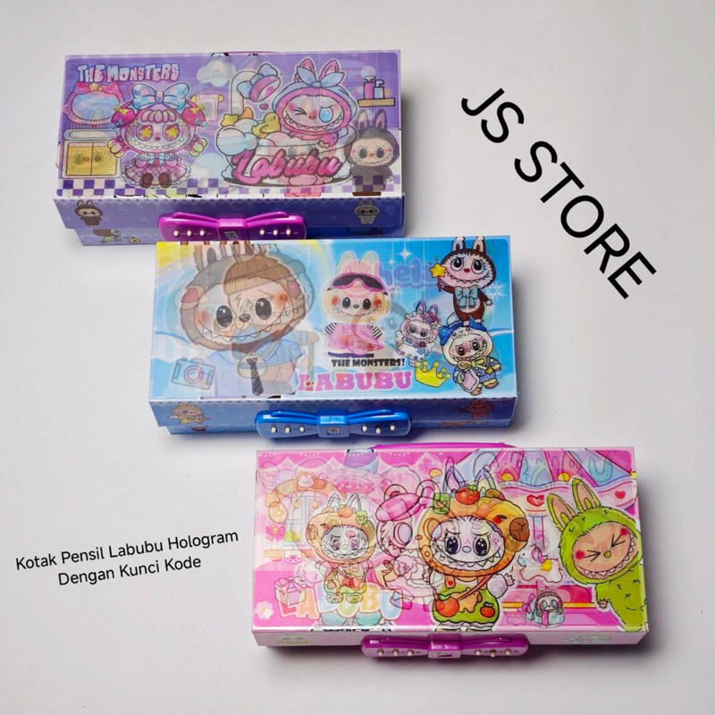

Kotak Tempat Pensil Kode Labubu / Tepak Kode Kunci Labubu