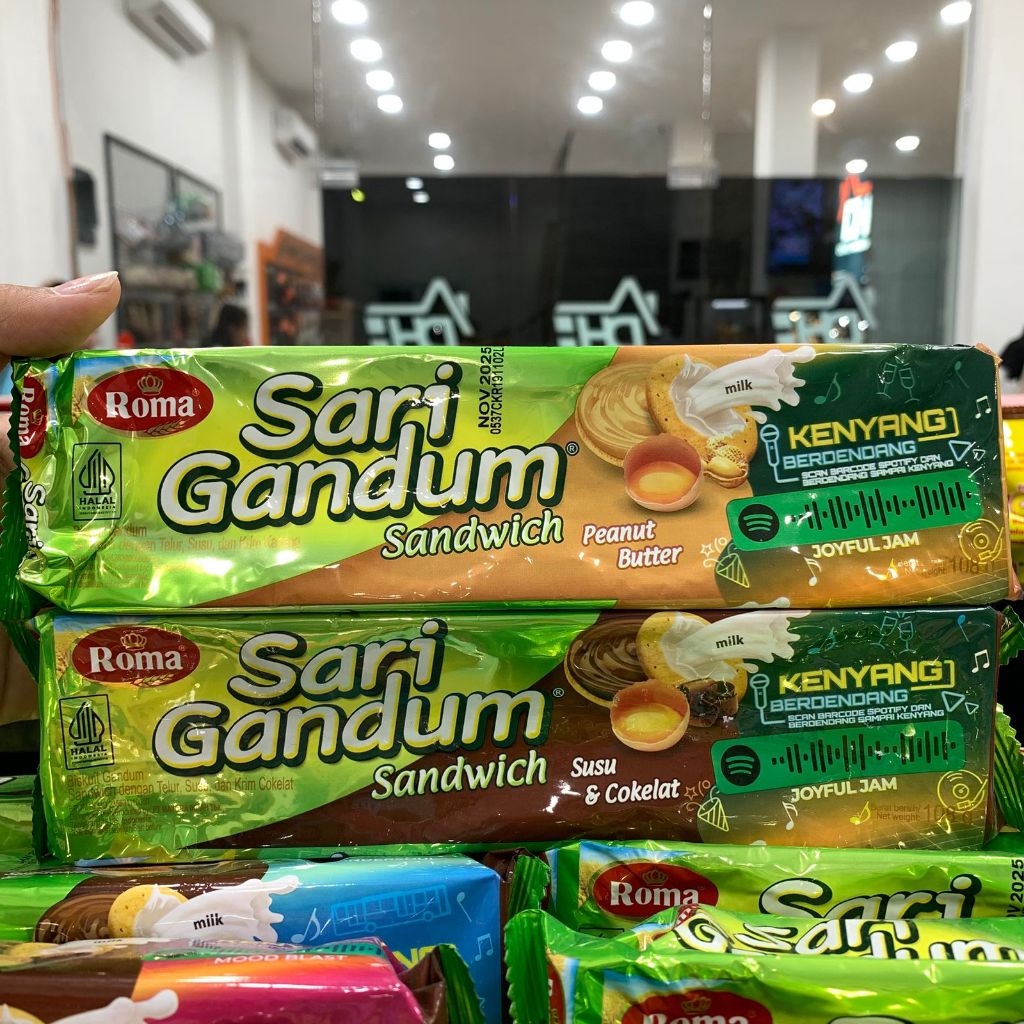 

Roma Sari Gandum Sandwich 108g