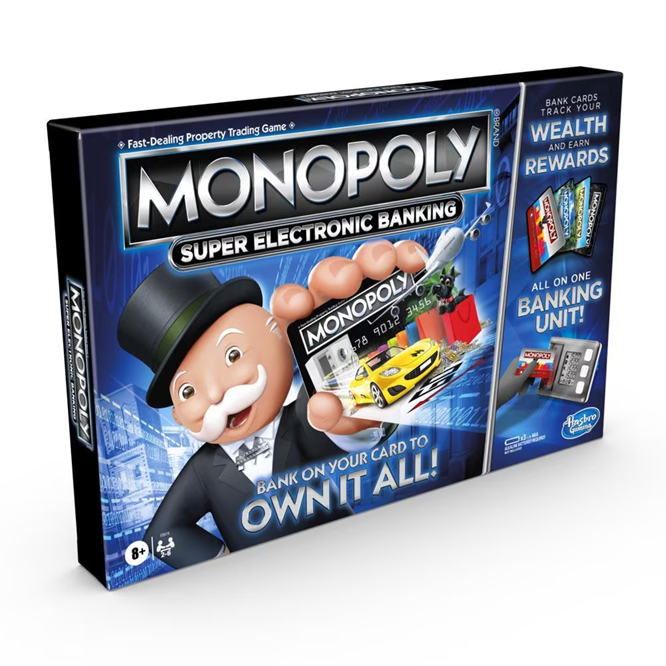Monopoly Super Electronic Banking Board Game