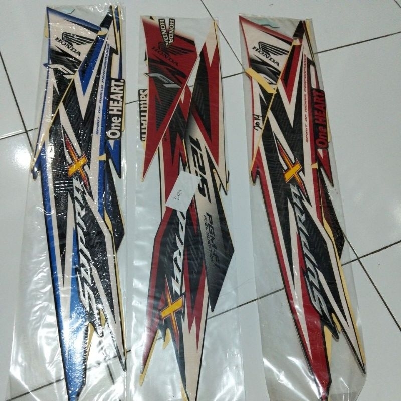 striping supra x 125 FI 2014