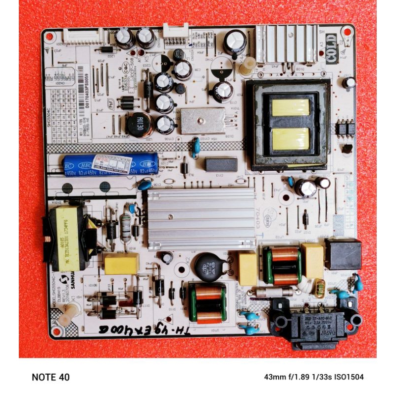 psu panasonic th-49ex400g - power supply tv panasonic th 49ex400g - regulator tv panasonic th 49ex40