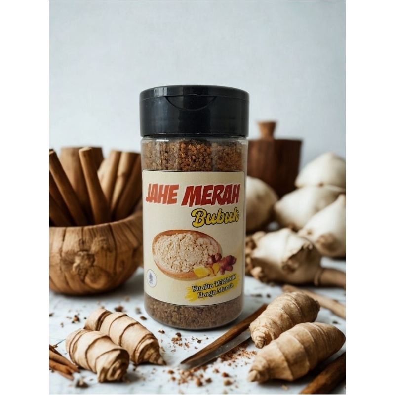 

Jahe Merah Bumbu Bubuk Kemasan Botol 100ml