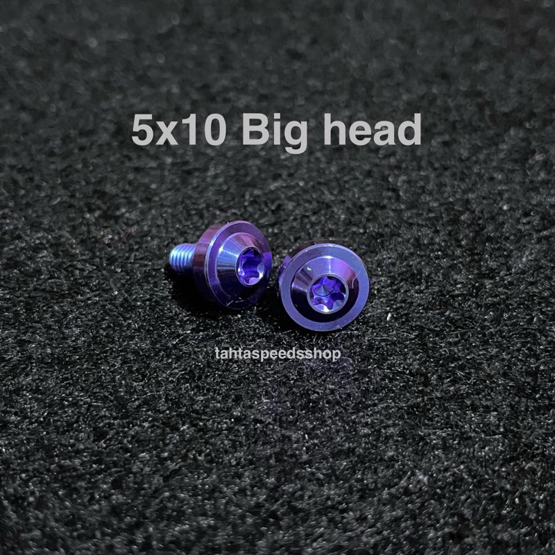 Baut big head 5x10 titanium original titanium probolt original vietnam