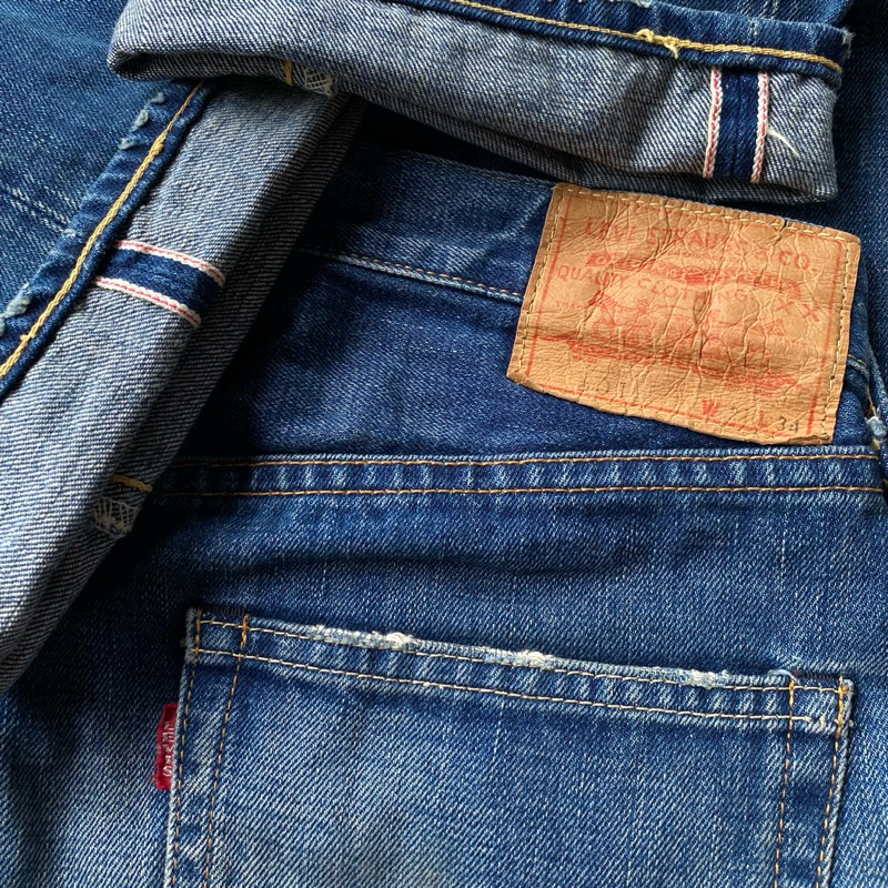 JEANS LVZ 501 BIG E SELVEDGE FADING.