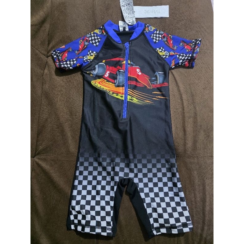 Baju Renang Mobil Balap