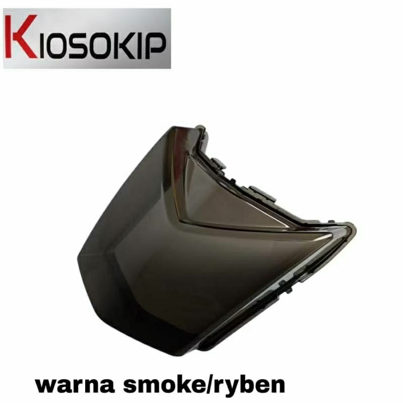 ZORO mika lampu depan honda beat fi 2013 smoke mika lampu headlamp beat fi 2013 smoke