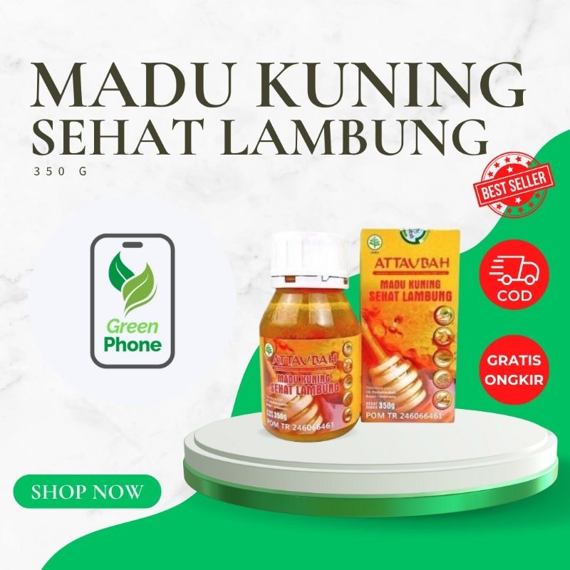 

Madu Kuning Sehat Lambung 350 gr - Attaubah