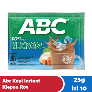 

ABC KOPI INSTANT KLEPON RCG 10x25g
