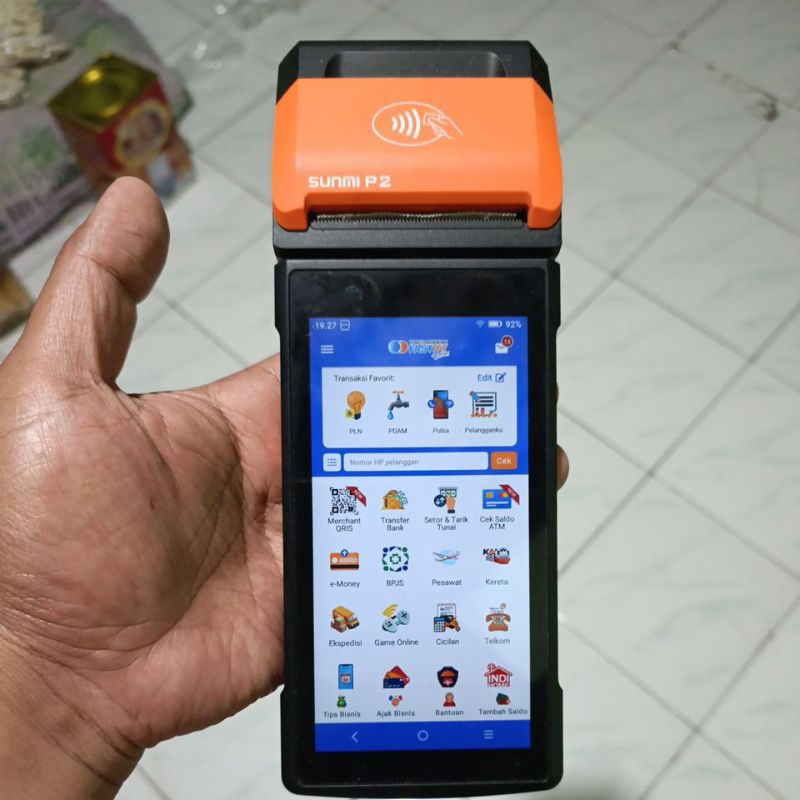 EDC Fastpay Fullset Mulus Normal Murah