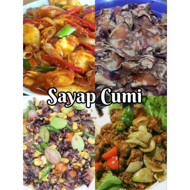 

Sayap Cumi Berat 900gr - 1kg