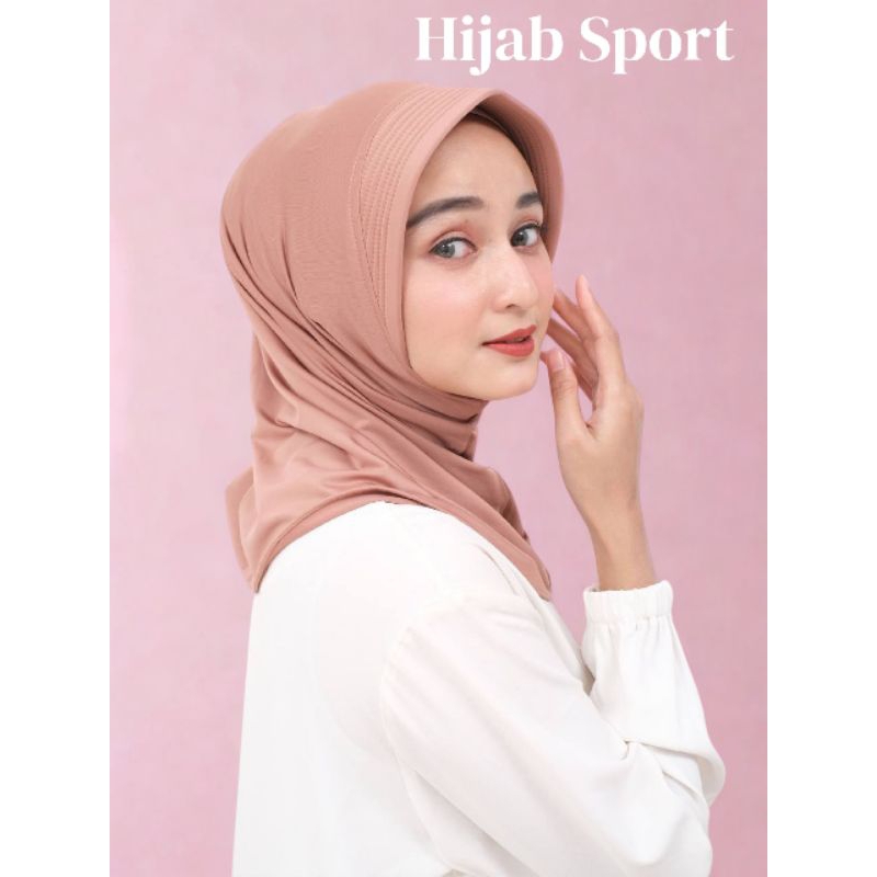 Izzah Hijab-HIJAB SPORT/Hijab Instan ringan adem