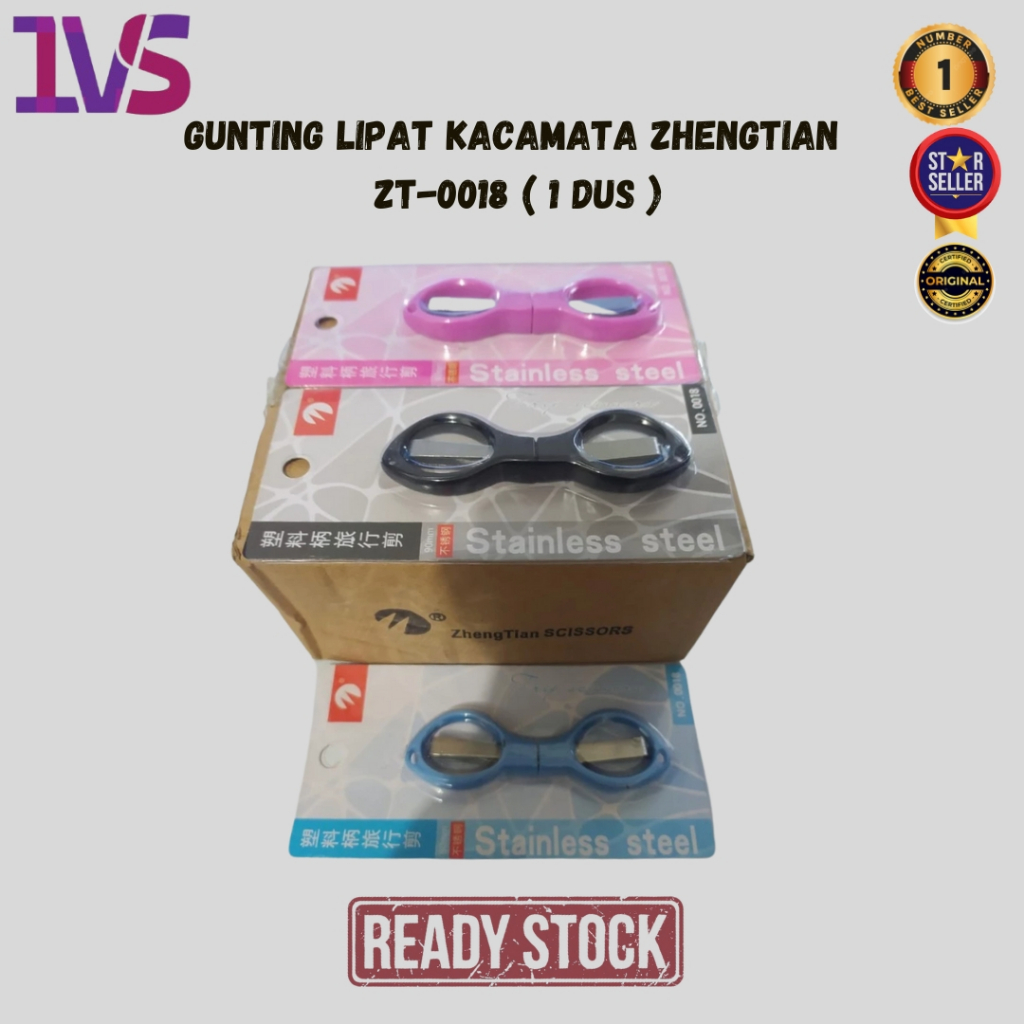 

Gunting Lipat Kacamata ZhengTian ZT-0018 Original Product (1 Dus )