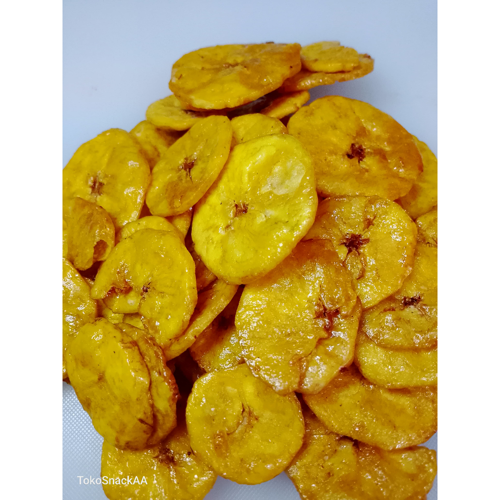 

MURAH !! SNACK PISANG KOIN MANIS DAN RENYAH // 500 GRAM DAN 1 KG