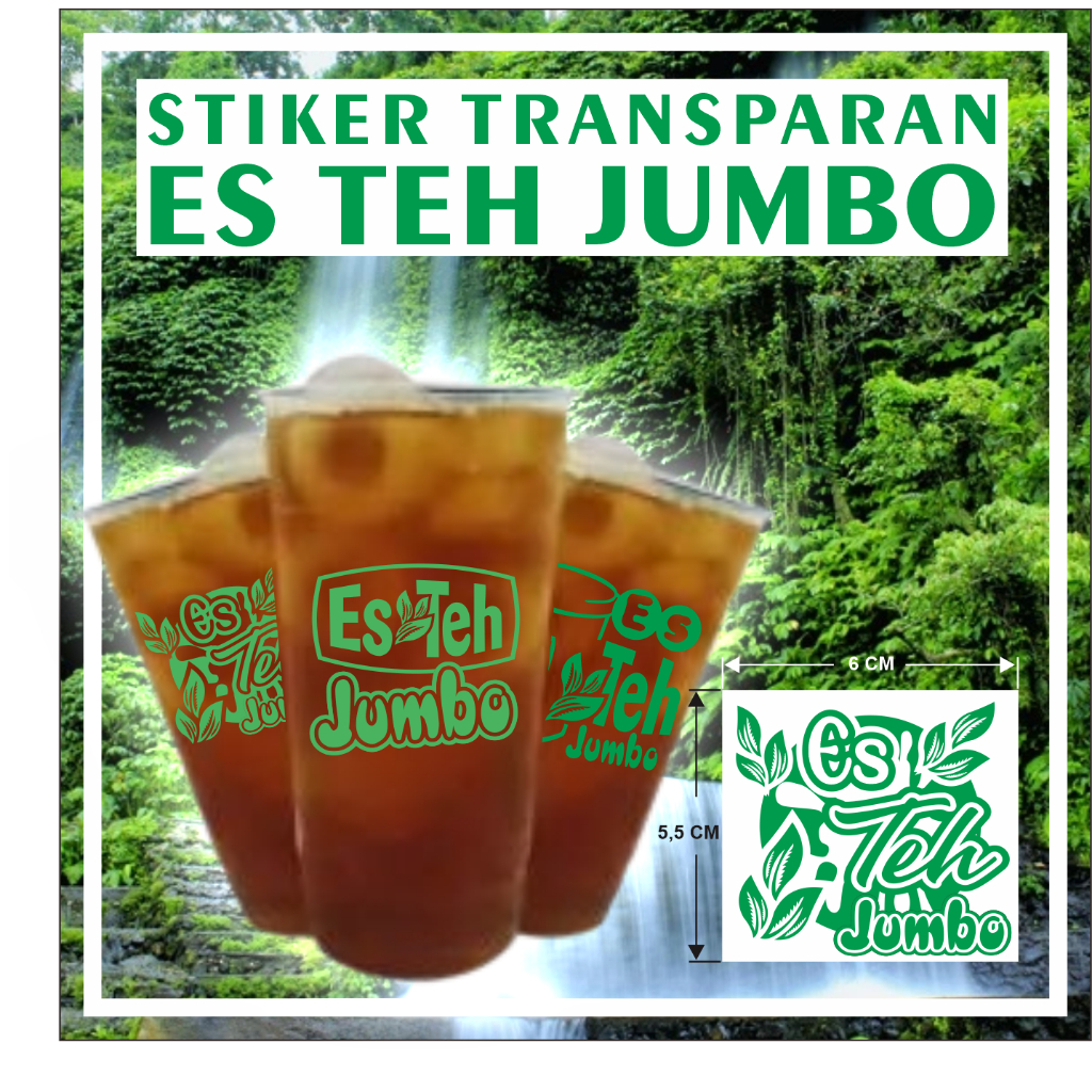 

STIKER ES TEH JUMBO MIX (Vol. 1)