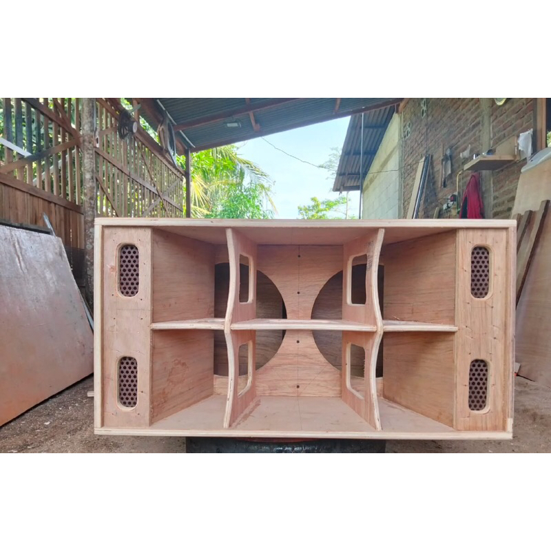 box speaker anak gajah 15in dobel