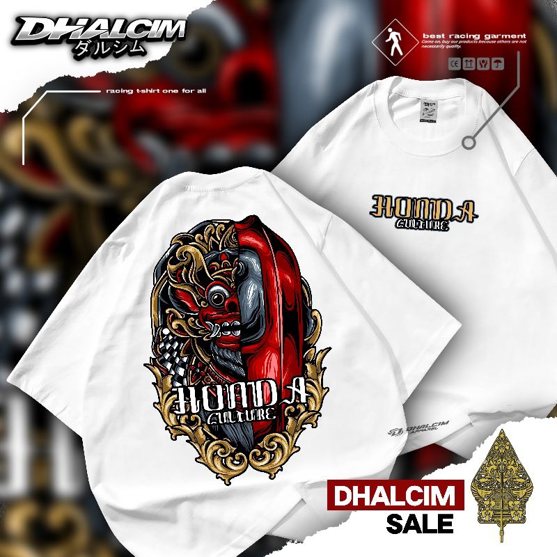 KAOS HONDA CULTURE FUL COTTON 24S TEBAL, KAOS CB HONDA CULTURE BARONG JAWA, KAOS TANGKI CB JAWA, KAO