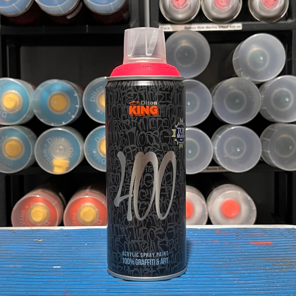 

Fluor Pink - Diton King Fluorescent 400 ml - Spray Paint