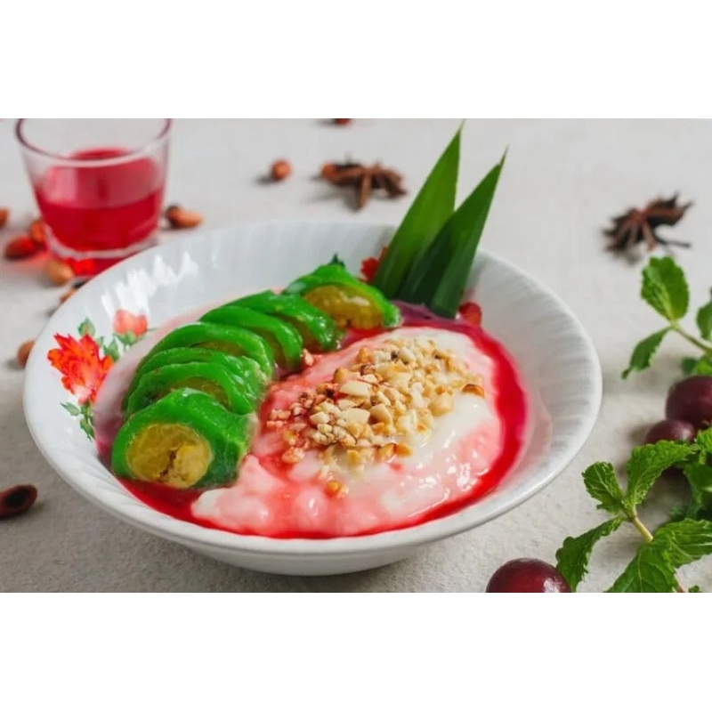 

Es Pisang Ijo (Pisjoku)