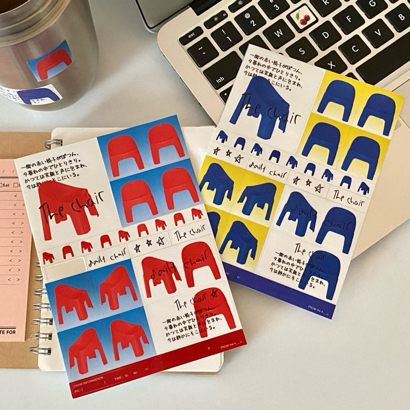 

The Chair sticker sheet by me4u