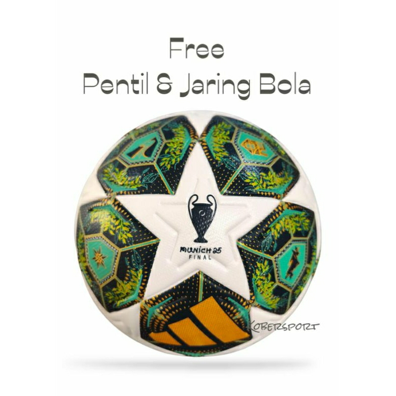 Bola Sepak Bola kaki ADIDAS CHAMPIONS LEAGUE Original Size 5