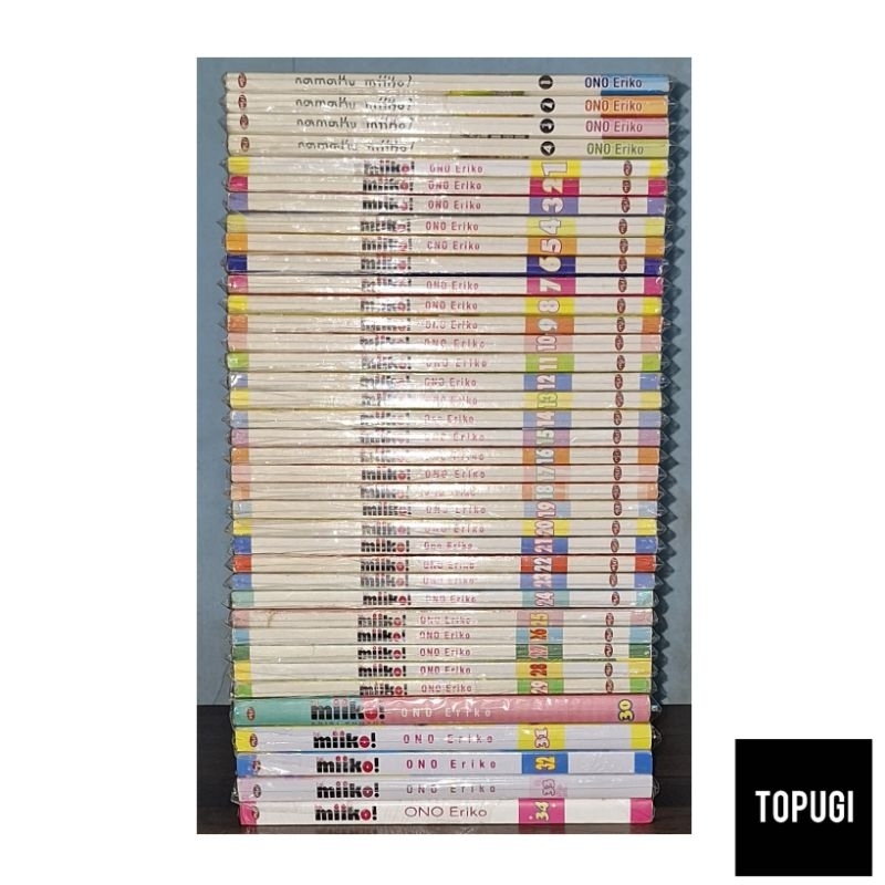 Komik Hai Miiko SET Vol. 1-10 11-20 21-30 31 32 33 34 + Namaku Miiko Vol. 1 2 3 4 (Ono Eriko)