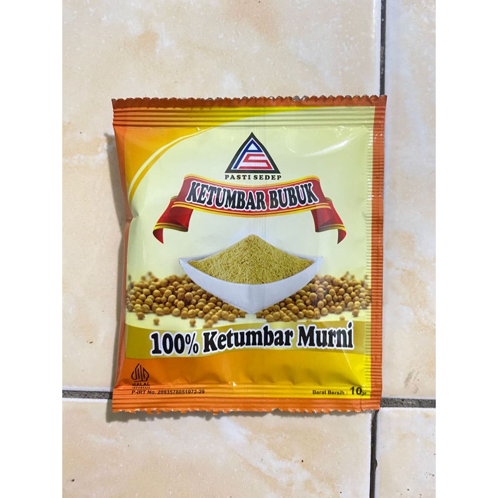 

Bubuk ketumbar 1 sachet