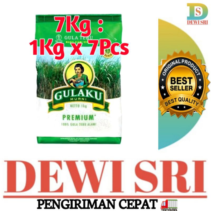 

7Kg GULAKU HIJAU (1Kg x 7Pcs)
