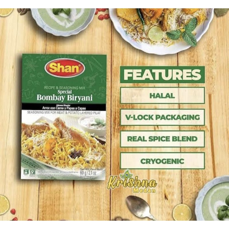 

Shan Bombay Biryani Masala 60gr