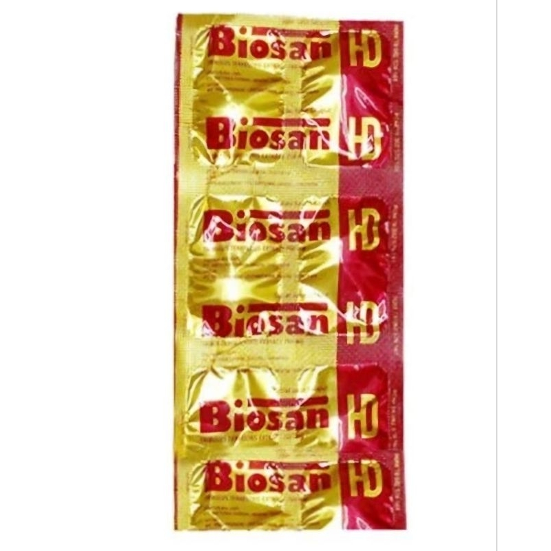 BIOSAN HD STRIP 6 TABLET