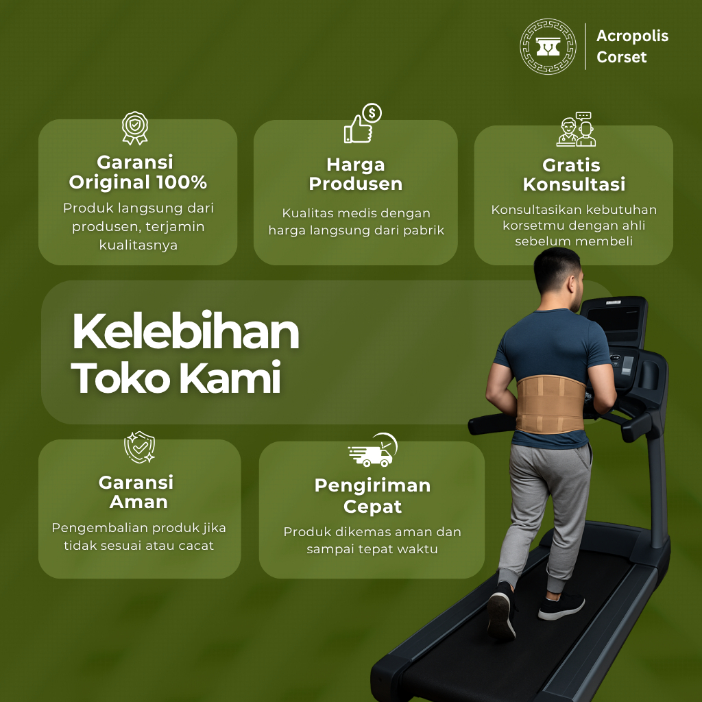 BESTPROMO Korset nyeri pinggang / Korset Sakit Pinggang / Korset Hnp / Korset LBP / Korset Kesehatan