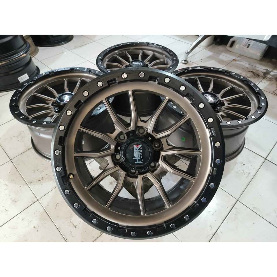Velg Mobil Bekas Ring 18 Lubang 6 VELG MOBIL SECOND HSR REVIVE RING 18 LEBAR 9 PCD 6X139,7