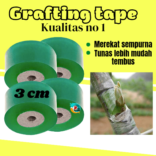 Grafting Tape 3CM | Plastik Okulasi 3CM | Plastik Cangkok Tanaman