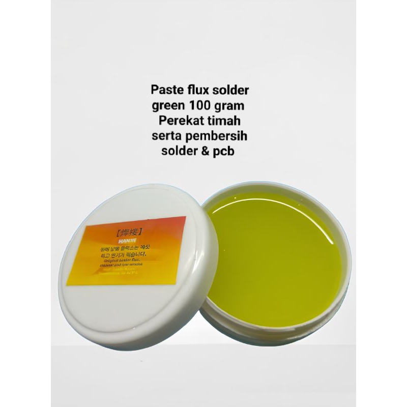 PASTE FLUX SOLDER MINYAK SOLDER PASTE  FLUX SOLDER TIMAH 100GRAM
