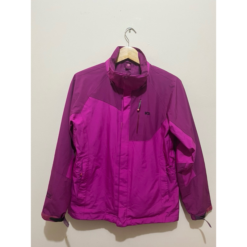 Jaket outdoor goretex K2 waterproof size M used