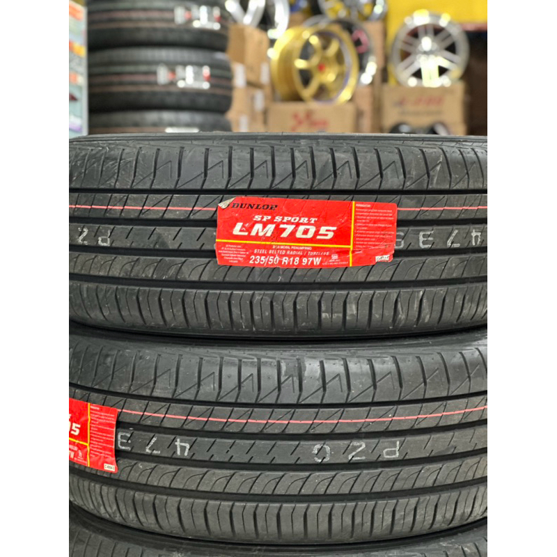 Ban Dunlop LM 235/50 R18 Kondisi Baru